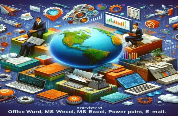 Overview of office applications – MS Word, MS Excel, MS Power Point, Internet, E-mail etc.